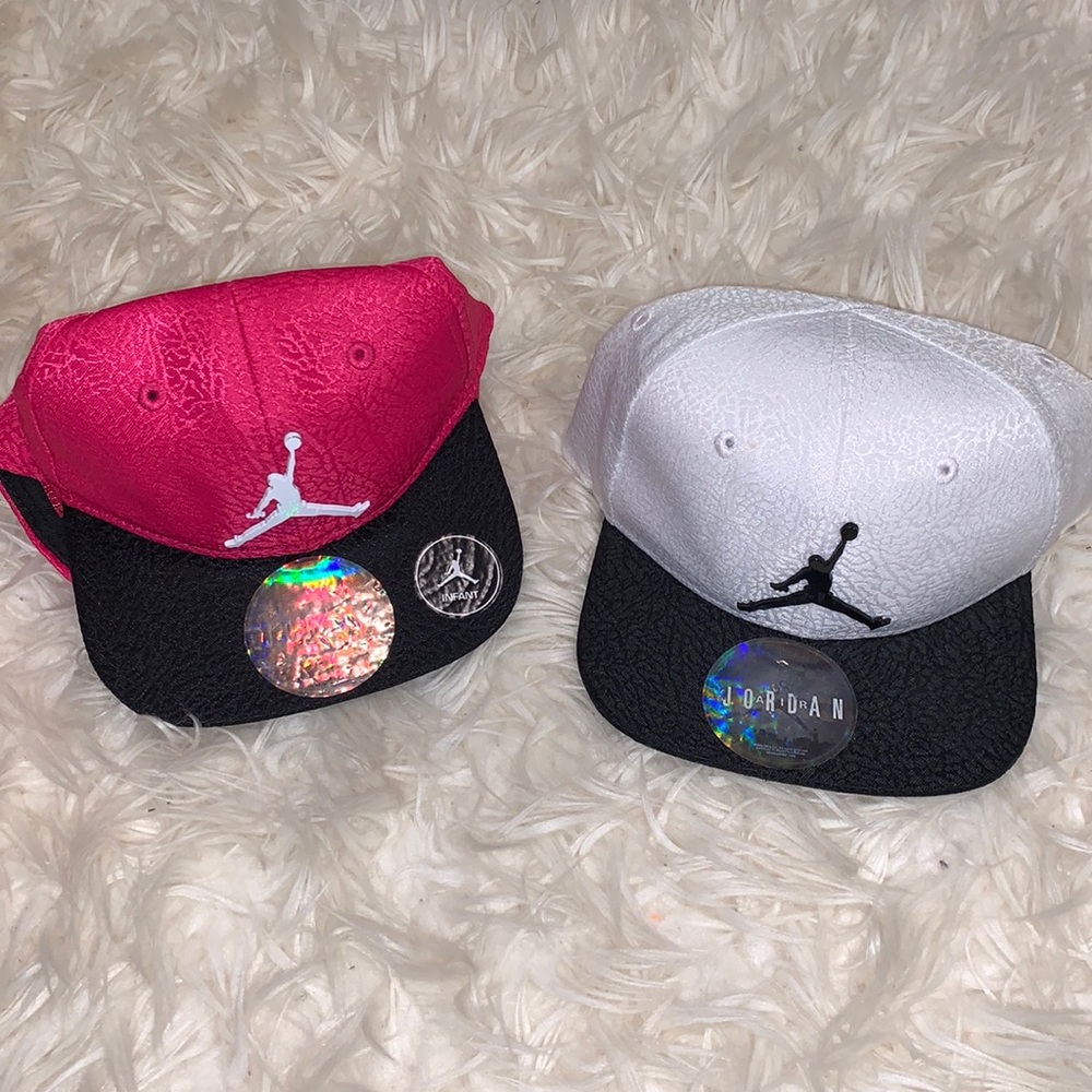 Two Jordan hats. Infant size. 🧢 🧢